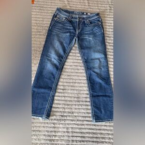 Miss Me Blue Straight Leg Jeans